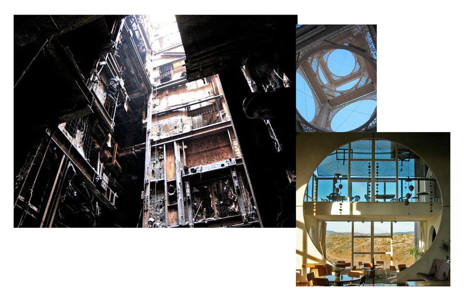 Oculus and glass walls