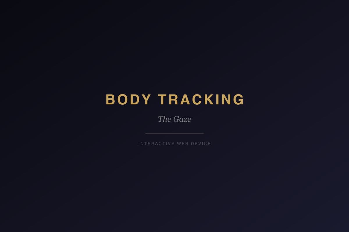 Body Tracking Artwork