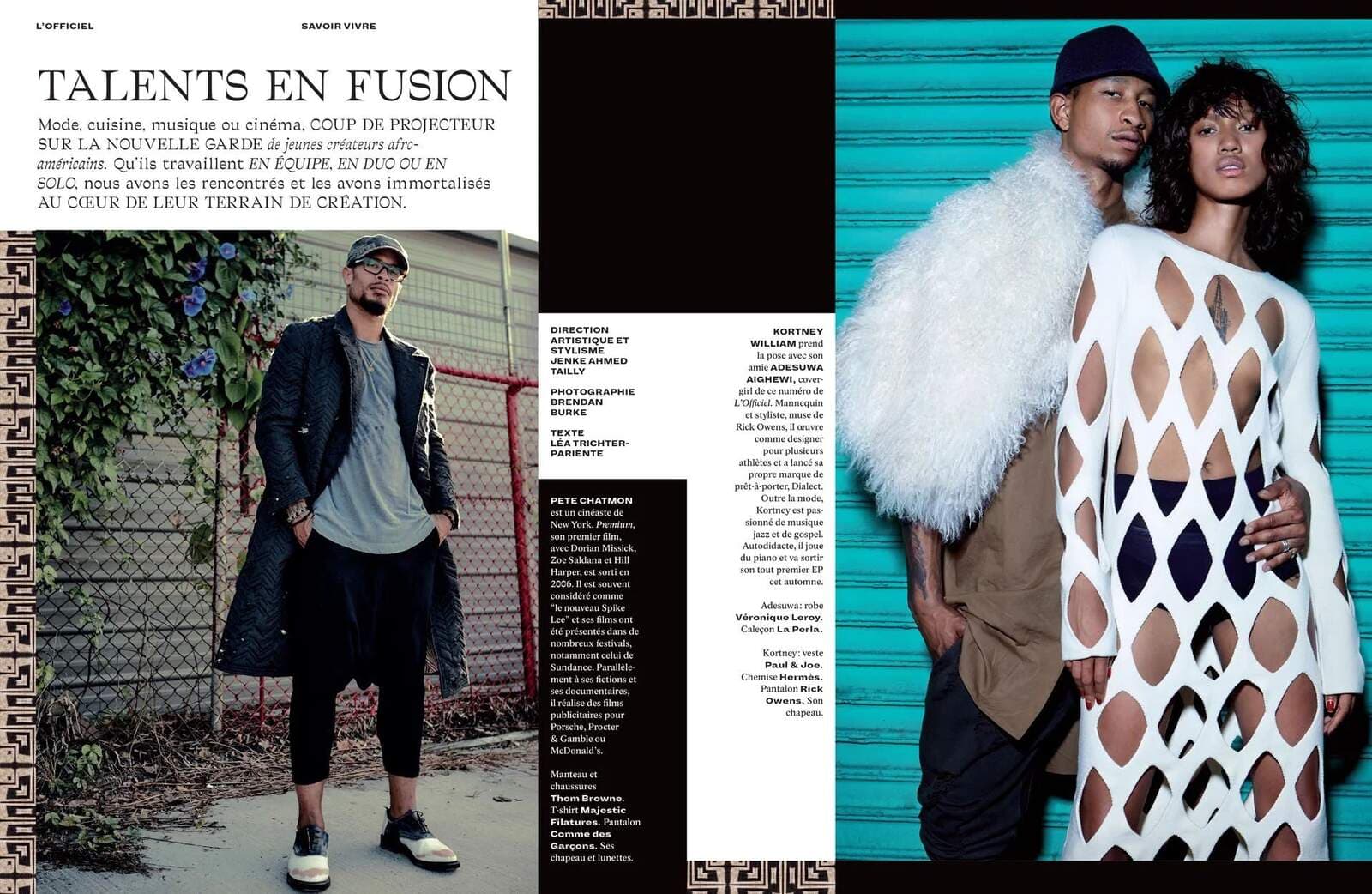 L’Officiel — Talents en Fusion