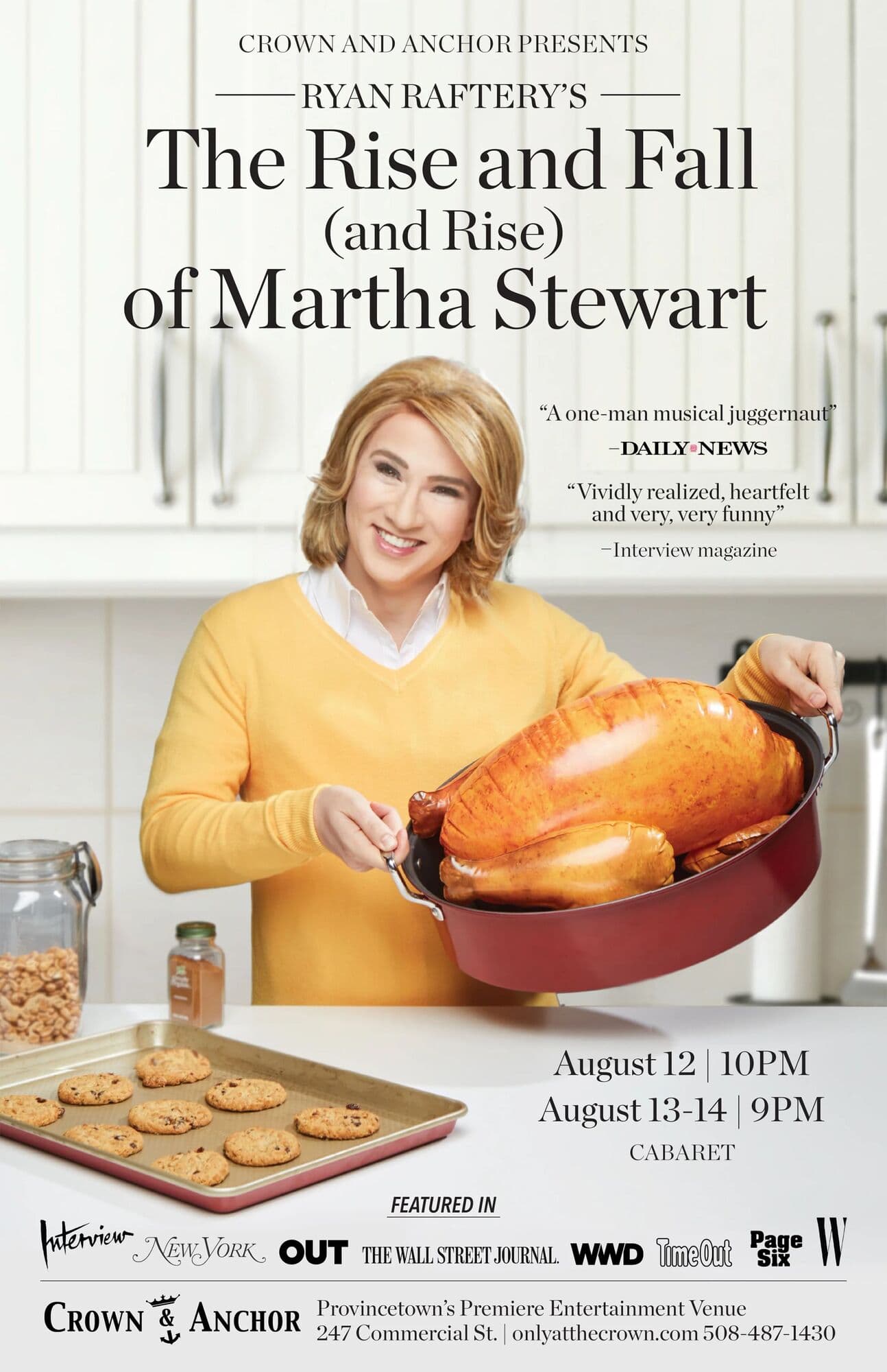 The Rise and Fall (and Rise) of Martha Stewart — Crown and Anchor, Provincetown