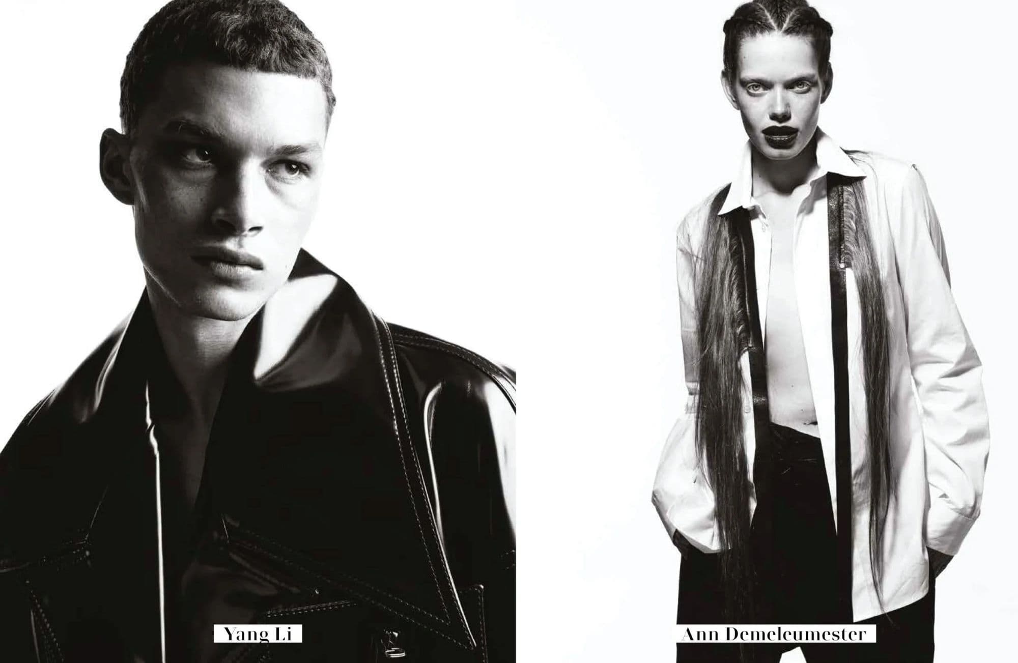 Yang Li and Ann Demeulemeester