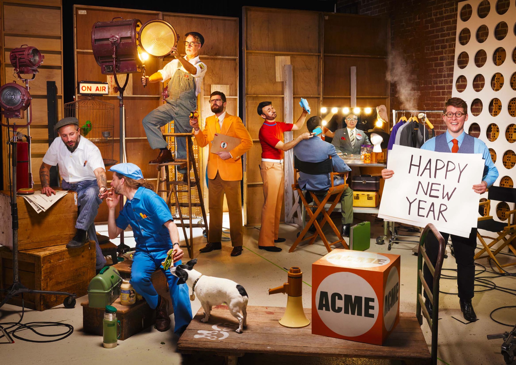 Backstage — Happy New Year