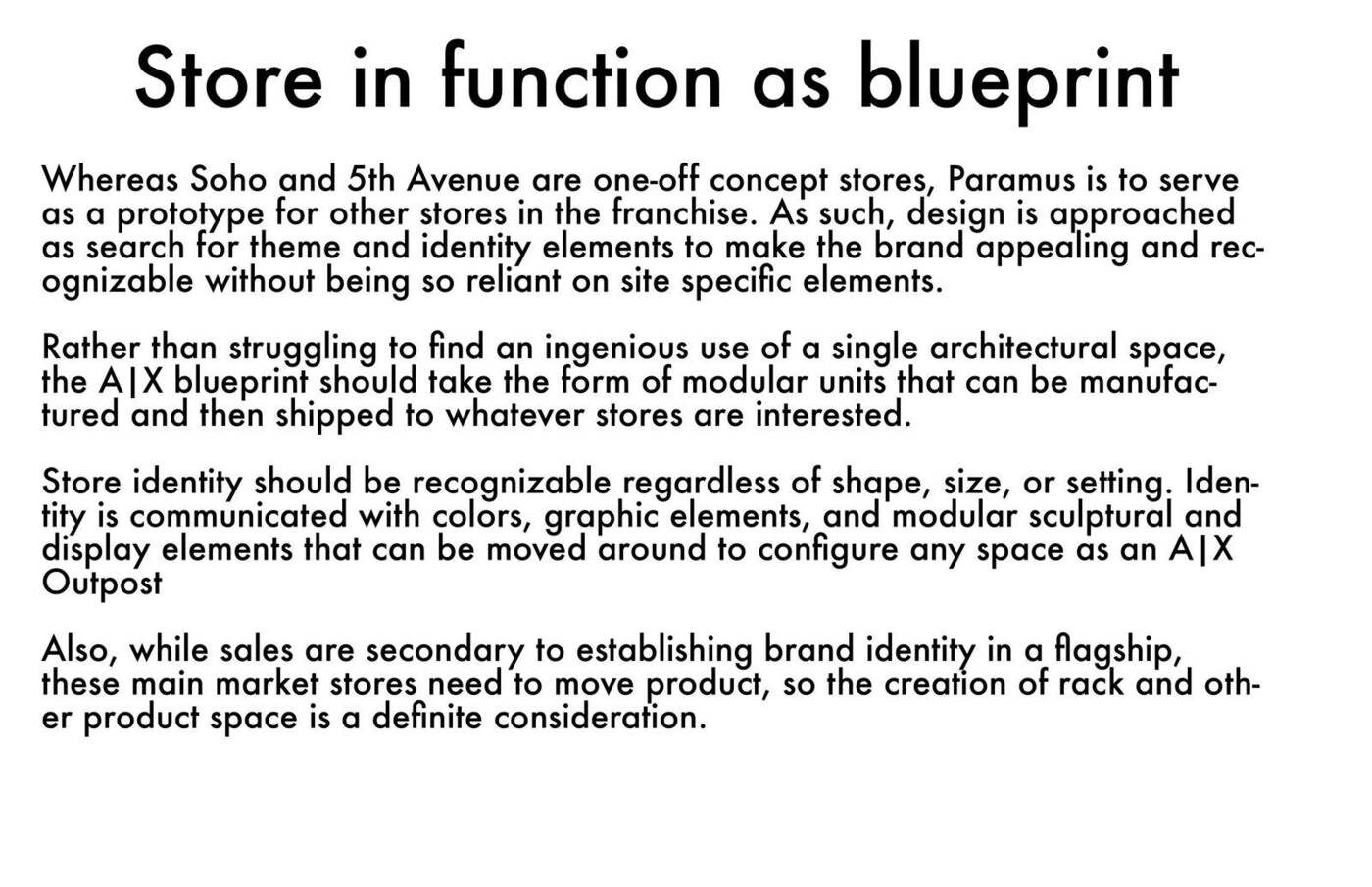 Store in function as blueprint
