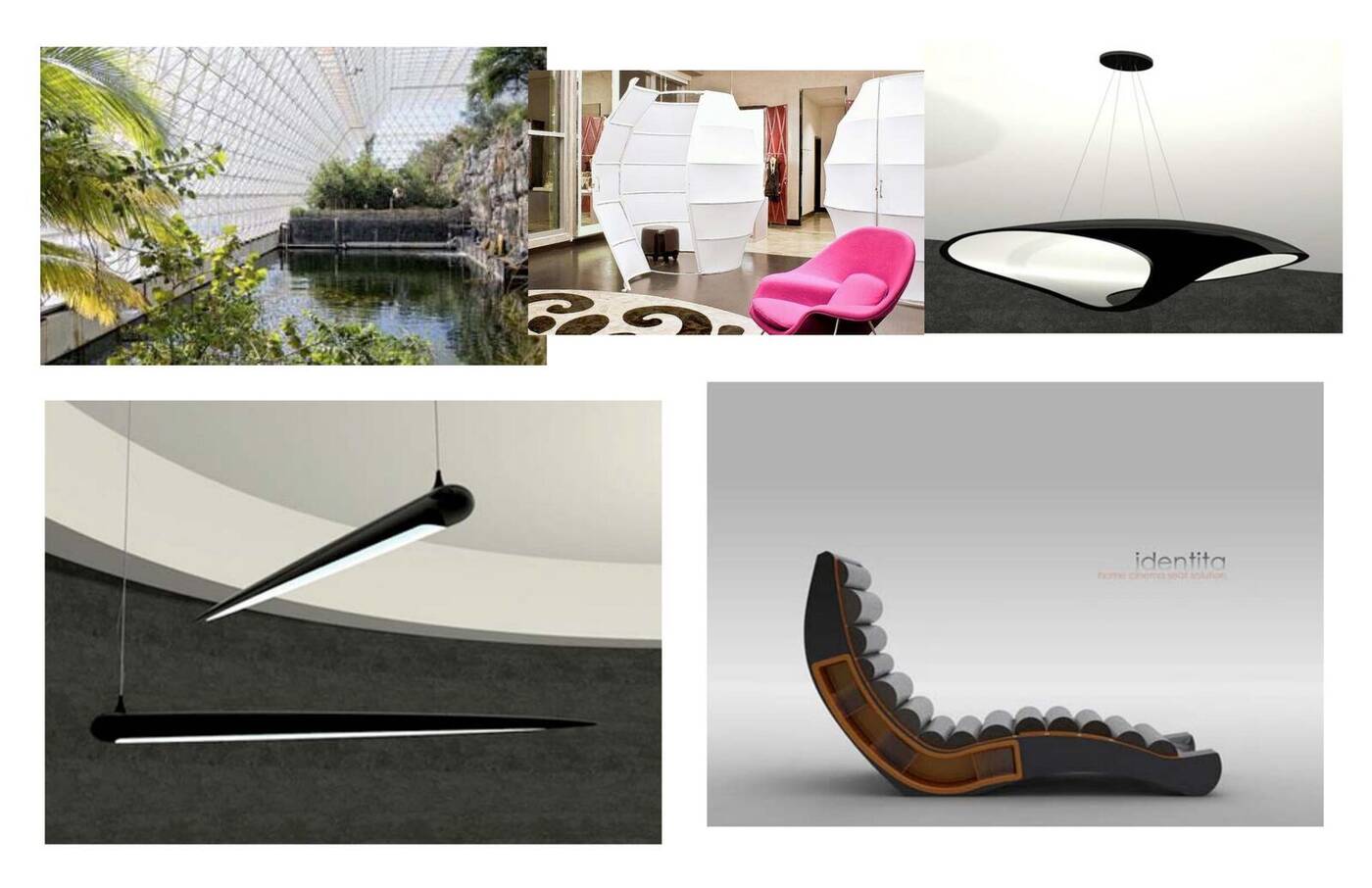 Interior atmosphere — lighting and form