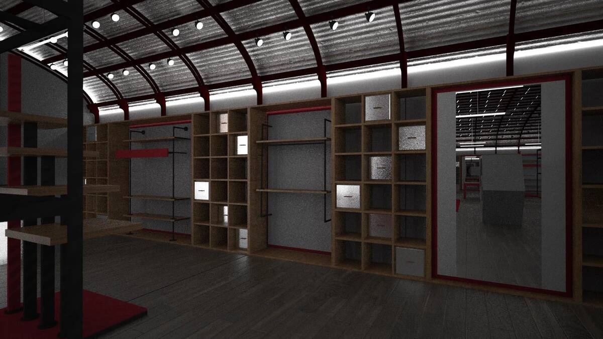 Cubby fixture set — angle 2