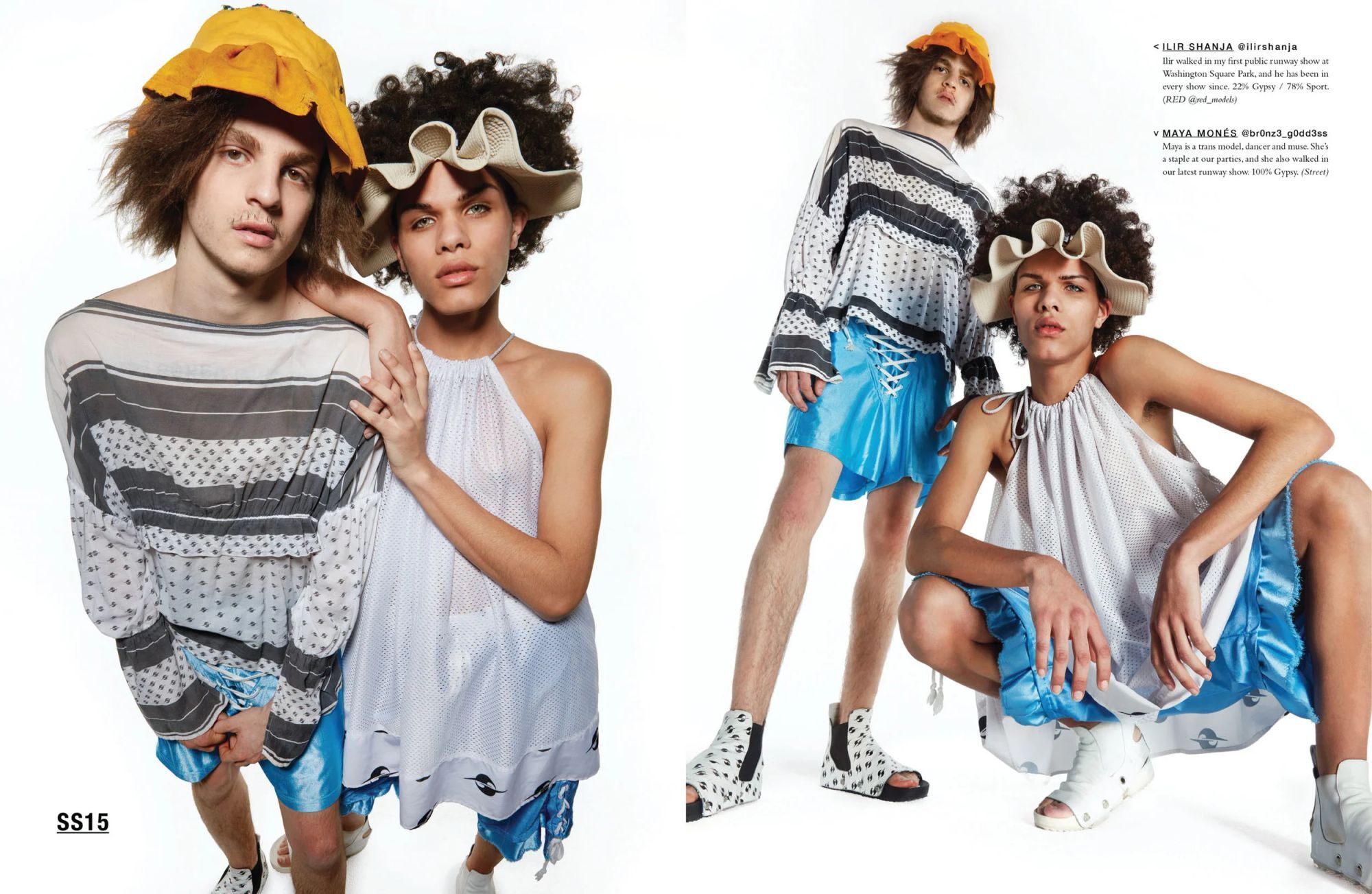 Gypsy Sport S16 — embroidered denim and patchwork