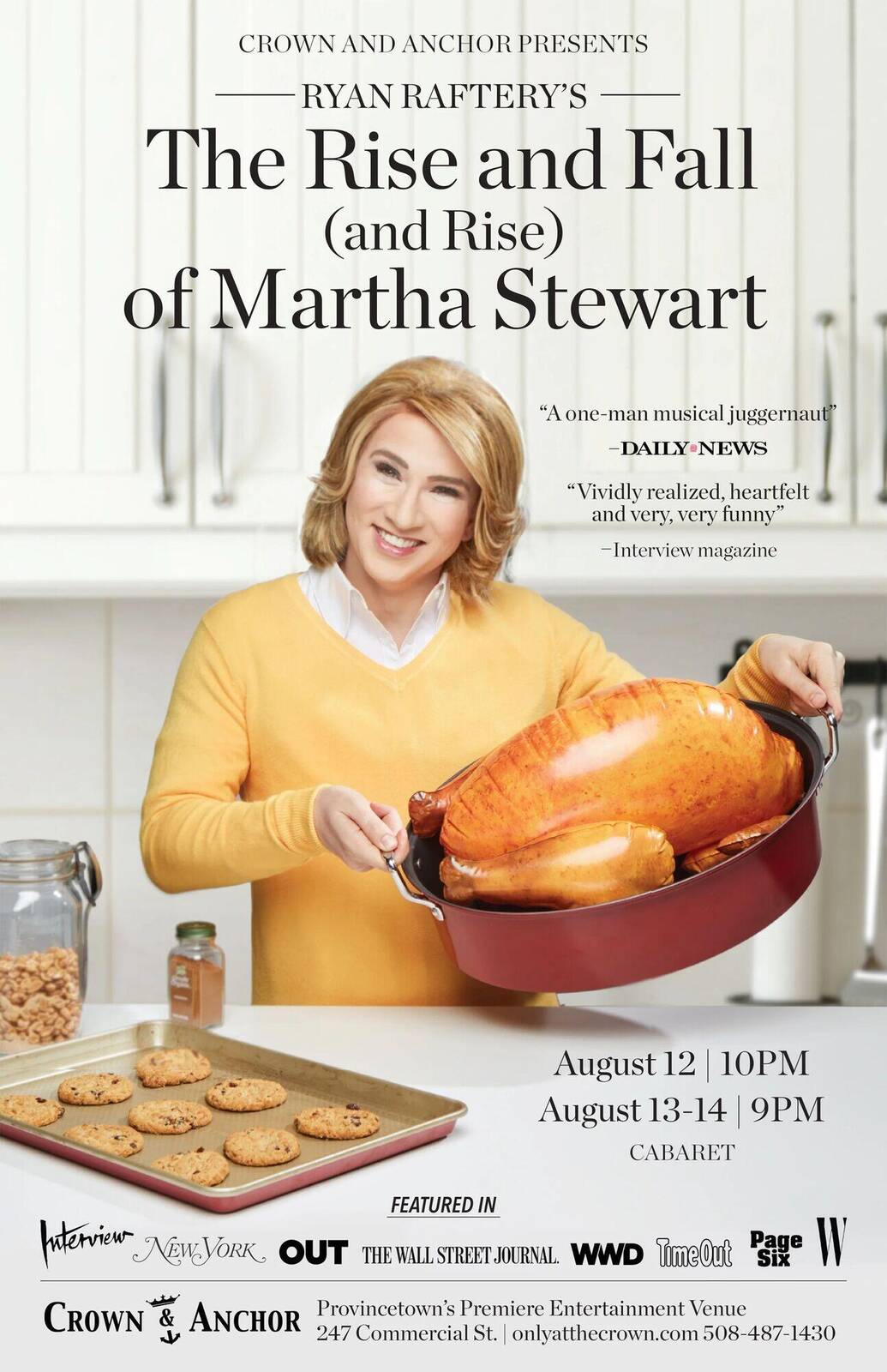 The Rise and Fall (and Rise) of Martha Stewart — Crown and Anchor, Provincetown