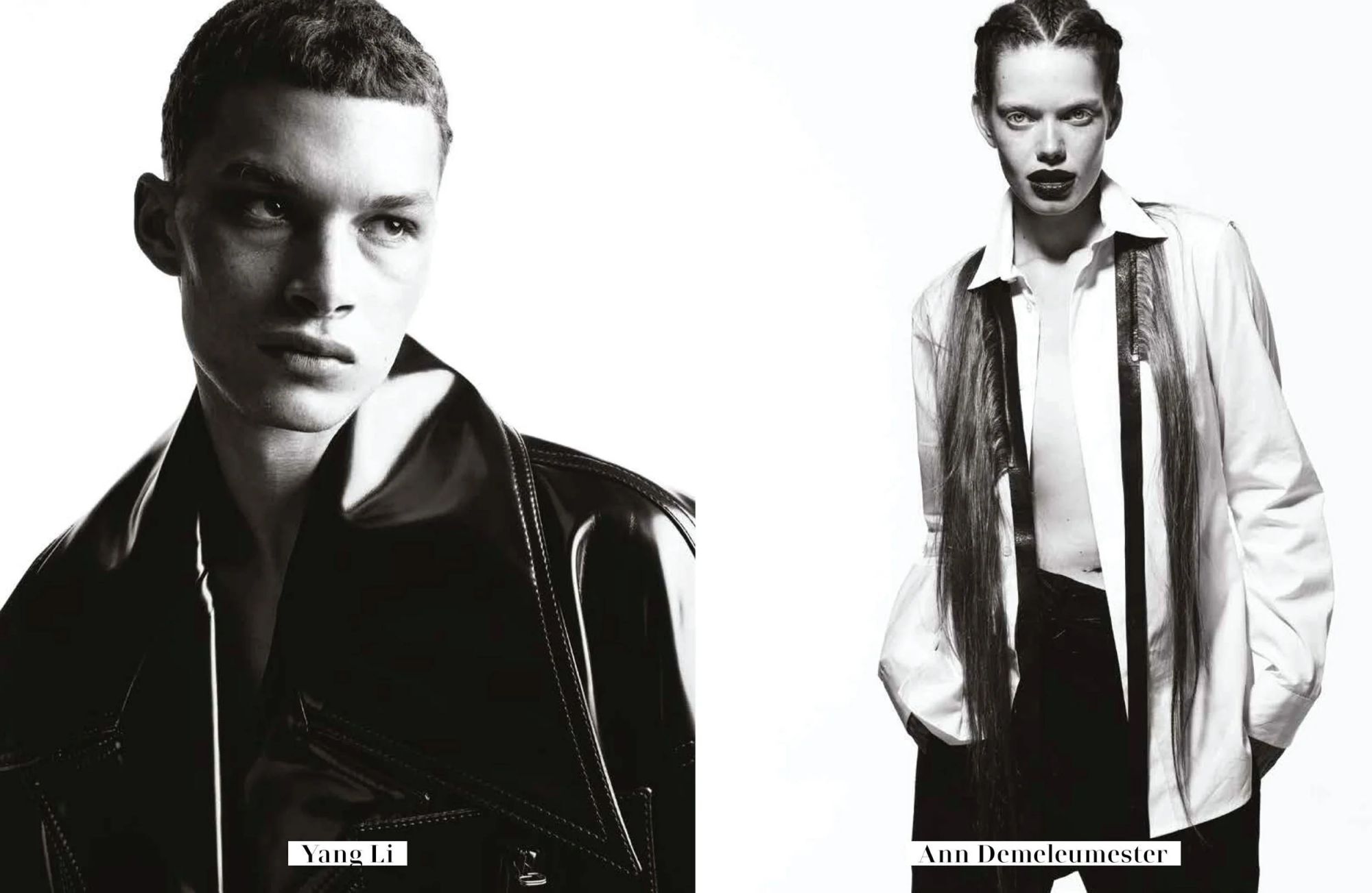 Yang Li and Ann Demeulemeester